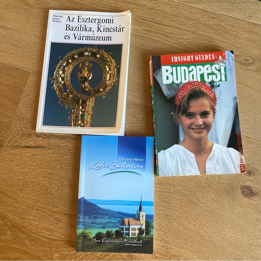 Budapest/Lake Balaton/Esztergom Travel Books bundle